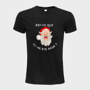 T-shirt personnalisé Est-ce que tu as été sage ? - Noël