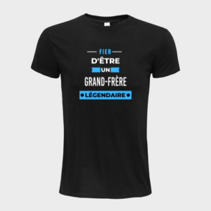 T-shirt personnalisé Fier d'être un Grand-Frère légendaire - Grand Frère