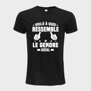 T-shirt personnalisé Voilà à quoi ressemble le gendre idéal - Gendre